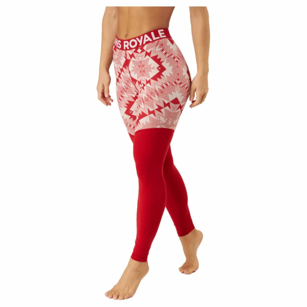 Cascade Merino Flex 200 Leggin Retro Red Nordtek