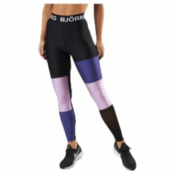 Cendall Blocked Tights Blue