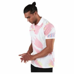 Challenge Court Polo White/Red