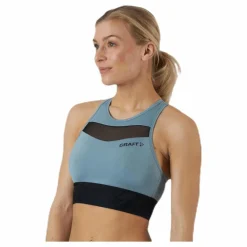 Charge Cropped Mesh Singlet Grey