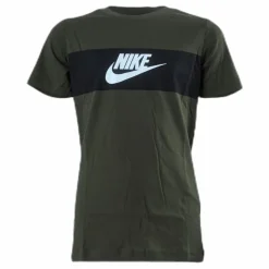 Chest Panel Tee Junior Green