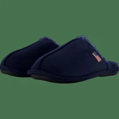 Chicago Slipper Navy