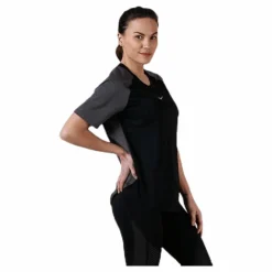 City Sleek Top SS Cool Black/Grey