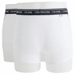 Ck One Cotton Trunk 2-Pack White/Black