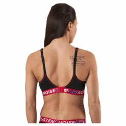 Ck One Listen Unlined Bralette Black/Red