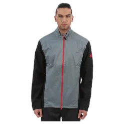 Climaproof Heathered Jacket Black/Grey