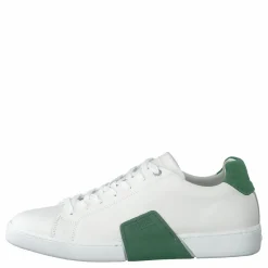 Clip M White/green