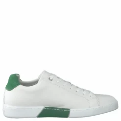 Clip M White/green
