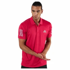 Club 3 Stripes Polo Pink