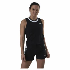 Club Knotted Tank White/Black