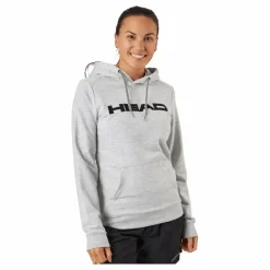 Club Rosie Hoodie Women Grey Melange