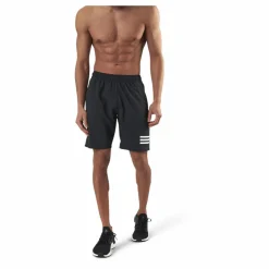 Club 3-Stripe Shorts White/Black