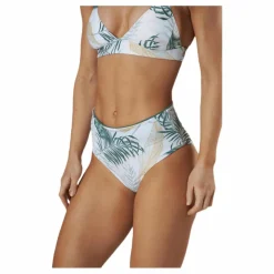 Coastal Palms Rollup Bottom White/Green