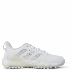 Codechaos 22 Spikeless Golf Shoes Cloud White / Silver Metallic / Clear Pink