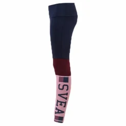 Color Block Junior Tights Blue/Pink