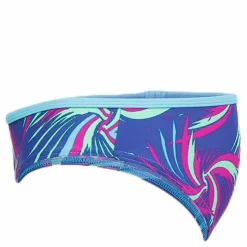 Colour Melt Allover Crop 2 Piece Blue