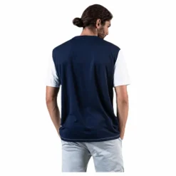 Colourblock Logo Tee White