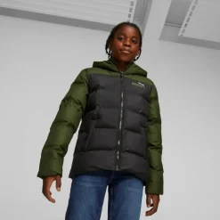 Colourblock Polyball Hooded Ja Puma Black-myrtle