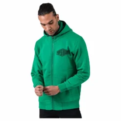Comfy Zip Hood Green
