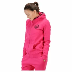 Comfy Zip Hood Pink