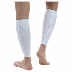 Compression Calf Guard White