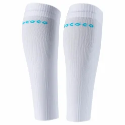 Compression Calf Sleeves White