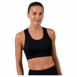 Compression Sports Bra C/D Black