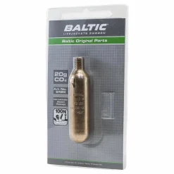 CO2-patron 20g m. säkerhetsstift Black