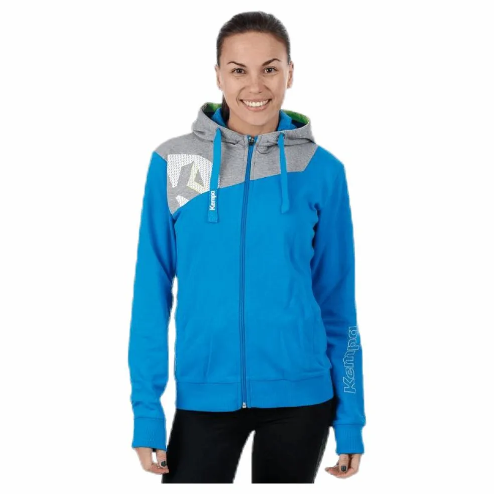 Core 2.0 Hood Jacket W Blue/Grey