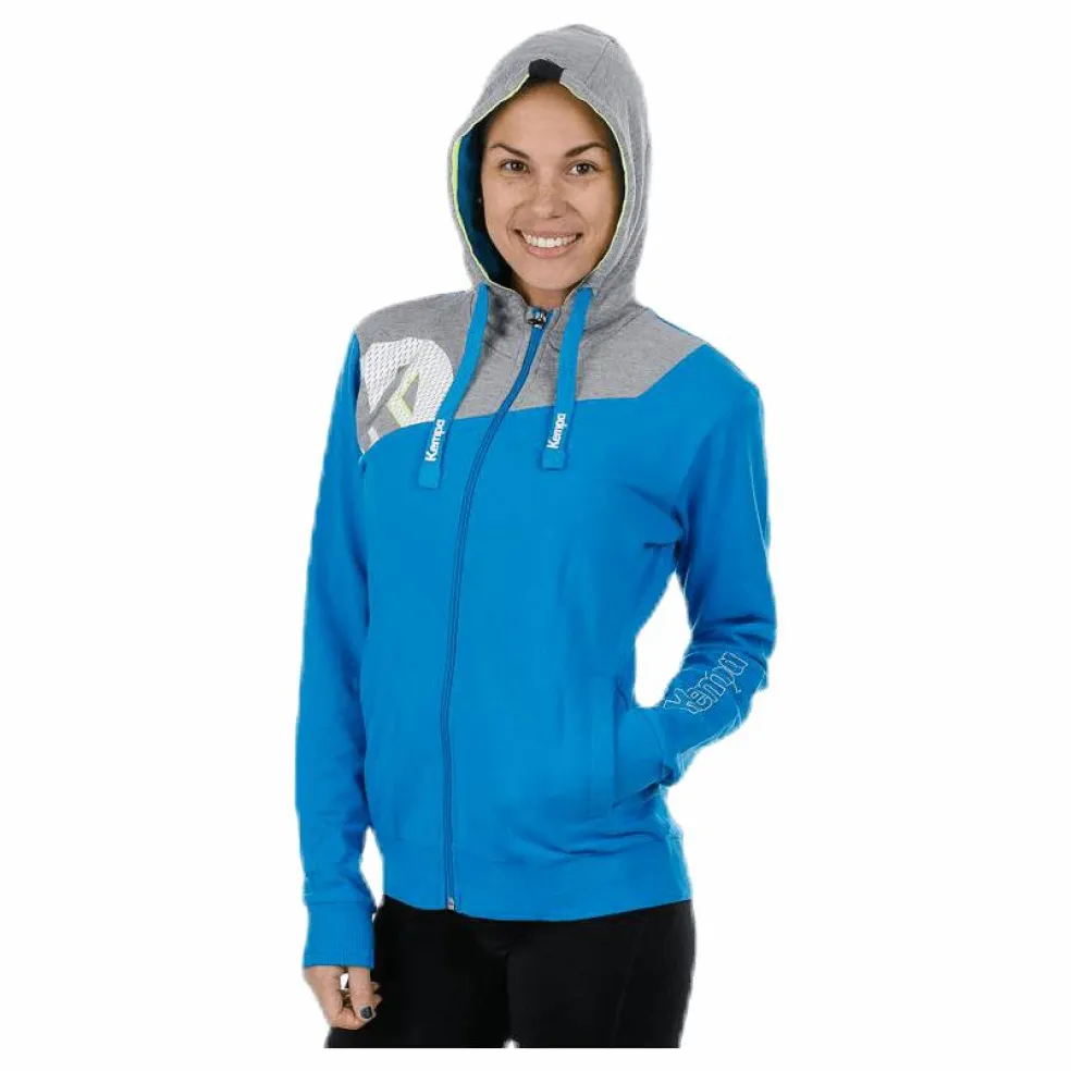 Core 2.0 Hood Jacket W Blue/Grey