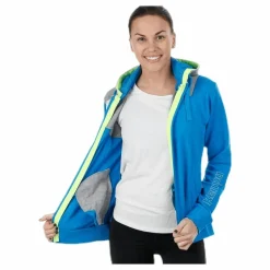 Core 2.0 Hood Jacket W Blue/Grey