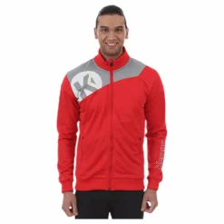 Core 2.0 Poly Jacket Grey/Red