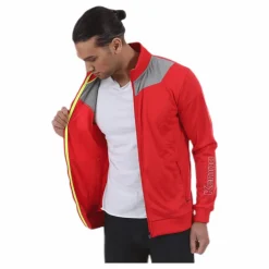 Core 2.0 Poly Jacket Grey/Red