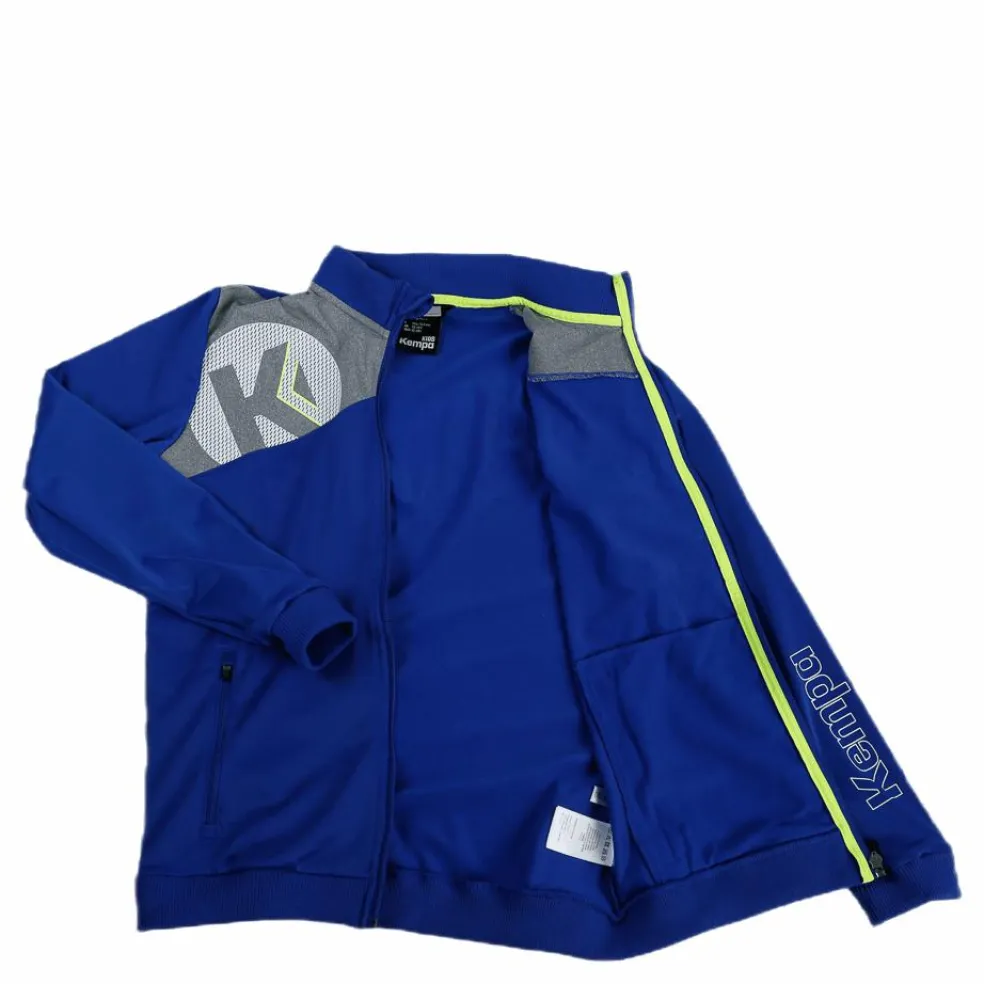 Core 2.0 Poly Jacket Jr Blue/Grey
