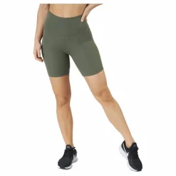 Core Biker Shorts Washed Green