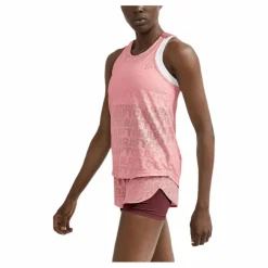 Core Charge Logo Singlet Pink