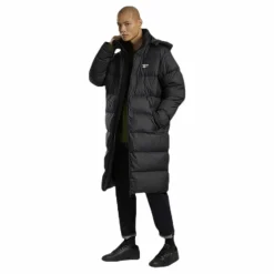 Core Long Down Jkt Black