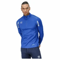 Core Sweat Half Zip Blue
