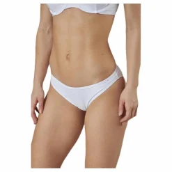 Core Textured Classic Bikini Bottom White