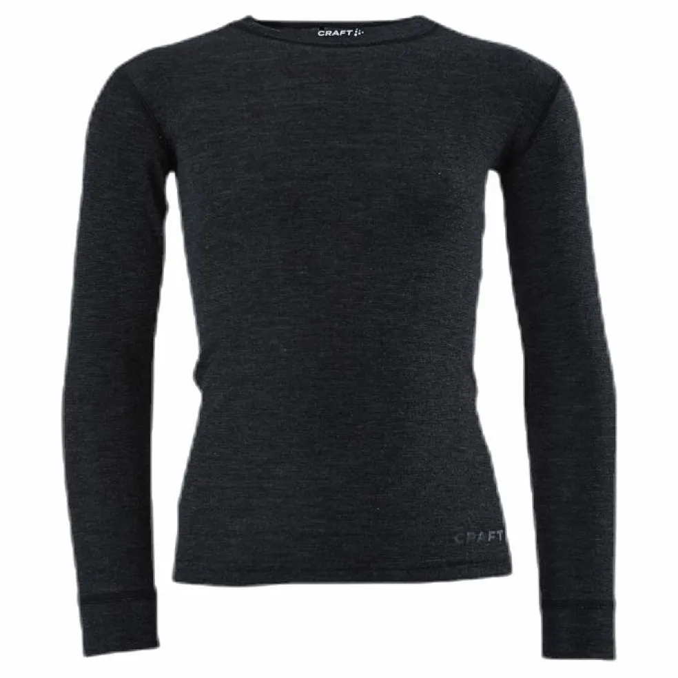 Core Wool Merino Set Junior Black