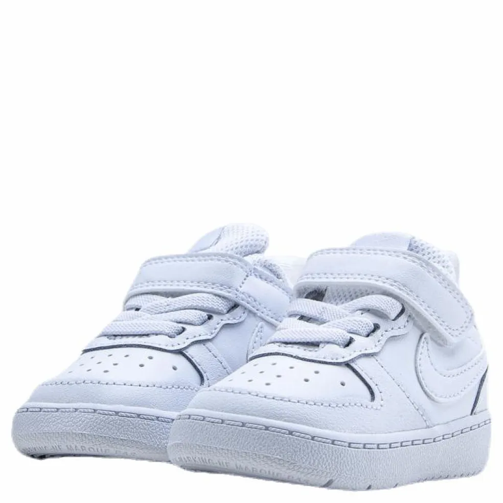Court Borough Low 2 Baby/Toddler Shoes WHITE/WHITE-WHITE