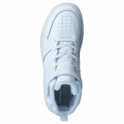 Court Borough Mid 2 Little Kids' Shoes WHITE/WHITE-WHITE