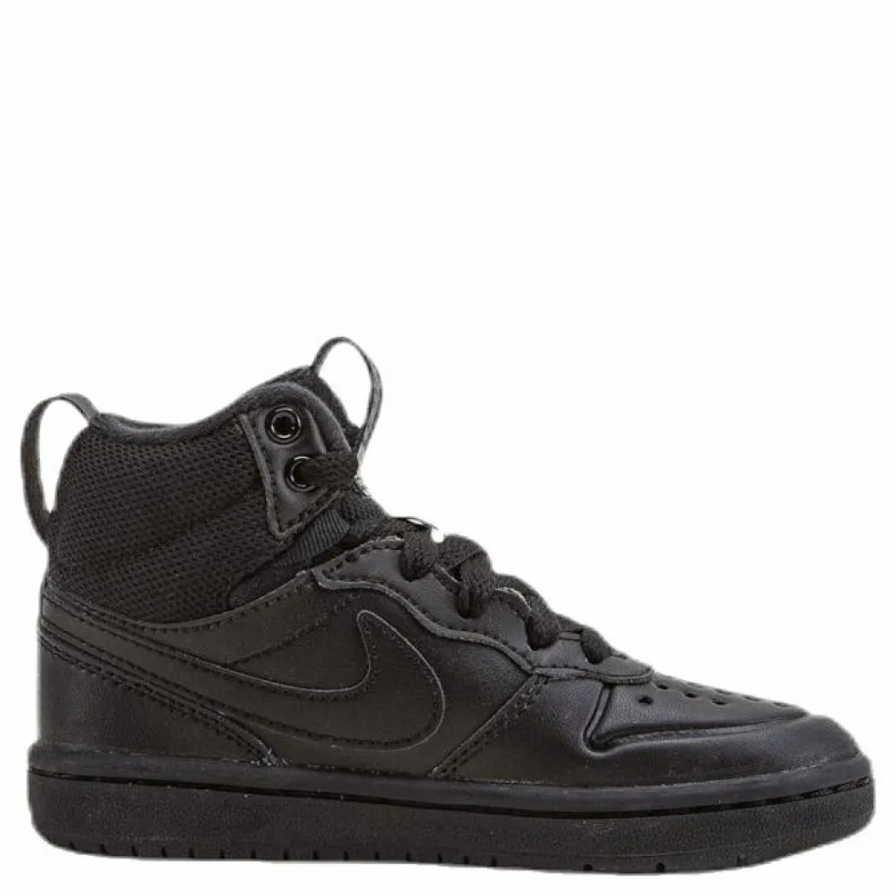 Court Borough Mid Boot PS Little kids Black