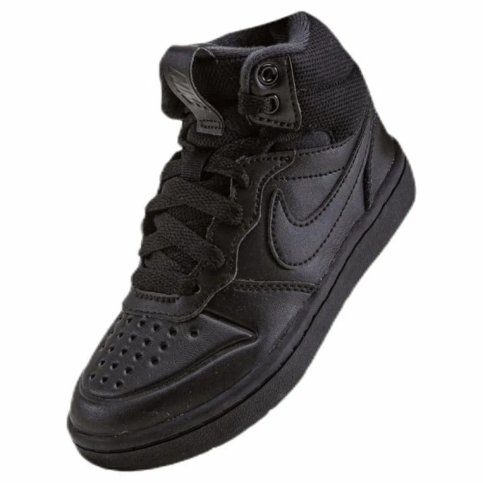 Court Borough Mid Boot PS Little kids Black