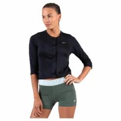 Court Cardigan White/Black