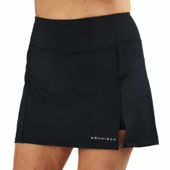 Court Jersey Skort Black