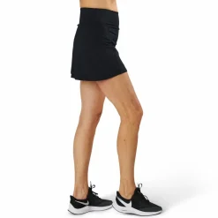 Court Jersey Skort Black