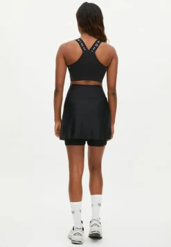 Court Jersey Skort Black