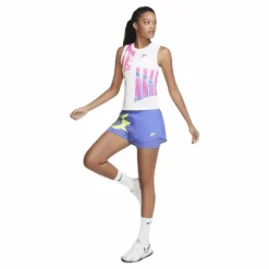 Court Slam Shorts Blue/Green