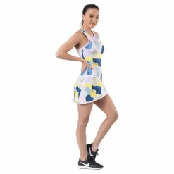 Court Tennis Dress Purple/Black